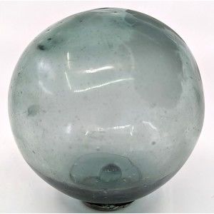 Vintage Fishing Float Blown Glass with Makers Mark Ball Size 2.75”